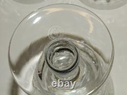 -6 VERRES A VIN EN CRISTAL ANCIEN CRISTALLERIE DE LORRAINE verre TABLE D