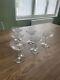 6 anciennes coupe à champagne en cristal de Saint Louis modèle Motta art déco