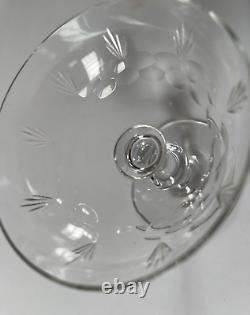 6 coupes Champagne Cristal BACCARAT Art de la Table ancienne avant 1936 XIX XXé