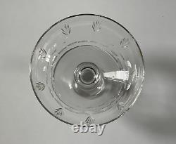 6 coupes Champagne Cristal BACCARAT Art de la Table ancienne avant 1936 XIX XXé