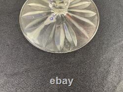 6 grand verres à eau ou vin anciens ROEMER en cristal de LORRAINE