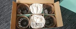 6 x verres à vin cristal Doré Ancien BOHEMIA Crystalex