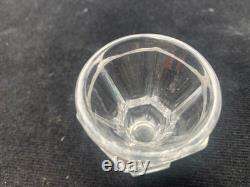 7 Anciens Verres à Liqueur en Cristal Baccarat St Louis Cave à Liqueur