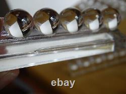 9 Anciens Portes Couteaux Cristal Style Art Deco Dans Le Gout Adnet