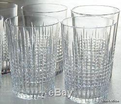 ANCIENNES GRAND 6 verres gobelets cristal BACCARAT NANCY signée crystal glasses