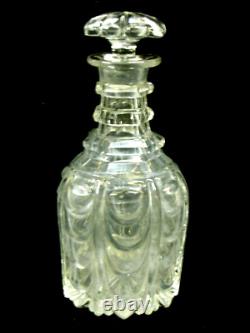 ANCIENNE CARAFE CRISTAL TAILLE BACCARAT DECANTER BOUCHON ORIGINE 19 ème