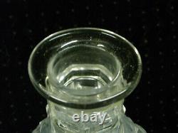 ANCIENNE CARAFE CRISTAL TAILLE BACCARAT DECANTER BOUCHON ORIGINE 19 ème