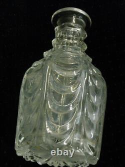 ANCIENNE CARAFE CRISTAL TAILLE BACCARAT DECANTER BOUCHON ORIGINE 19 ème