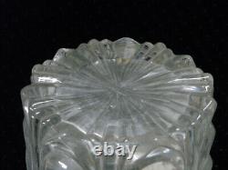 ANCIENNE CARAFE CRISTAL TAILLE BACCARAT DECANTER BOUCHON ORIGINE 19 ème