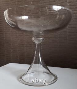 ANCIENNE COUPE à FRUITS / BAGUIER en CRISTAL Fin XVIII deb XIXème / Glass Verre