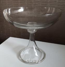 ANCIENNE COUPE à FRUITS / BAGUIER en CRISTAL Fin XVIII deb XIXème / Glass Verre