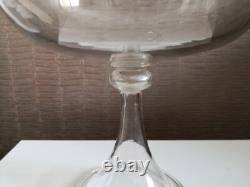 ANCIENNE COUPE à FRUITS / BAGUIER en CRISTAL Fin XVIII deb XIXème / Glass Verre