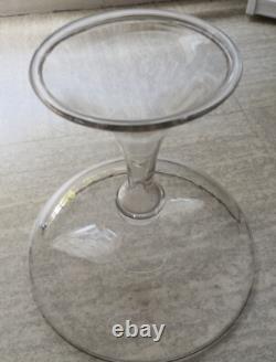 ANCIENNE COUPE à FRUITS / BAGUIER en CRISTAL Fin XVIII deb XIXème / Glass Verre