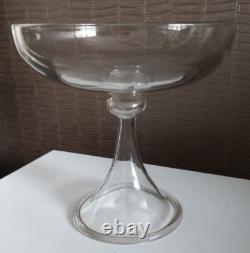 ANCIENNE COUPE à FRUITS / BAGUIER en CRISTAL Fin XVIII deb XIXème / Glass Verre