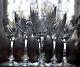 ANCIEN 6 verres en cristal ST. LOUIS signée MODELLE MOSELLE