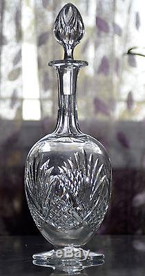 ANCIEN CARAFE EN cristal TAILLE ST. LOUIS BACCARAT signée MODELE MOSELLE