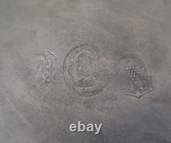 ANCIEN SEAU EN ÉTAIN SEAU A BÉNIR FIN XIX eme 3 POINÇONS