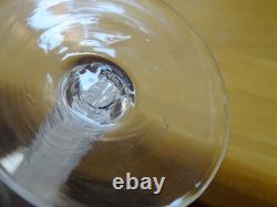 ANCIEN VERRE A PORTO APERITIF VERRERIE SOUFFLER BOUCHE AIR TWIST 18 EME ht 12 cm ANCIEN VERRE A PORTO APERITIF VERRERIE SOUFFLER BOUCHE AIR TWIST 18 EME ht 12 cm