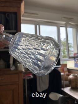Ancien Carafe Pichet Liqueur Vin Eau Cristal BACCARAT