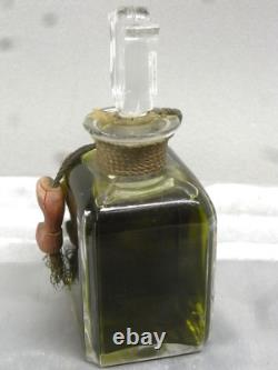 Ancien Flacon De Parfum Raphaël Paris France Perfume Bottle Cristal Taille