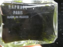 Ancien Flacon De Parfum Raphaël Paris France Perfume Bottle Cristal Taille