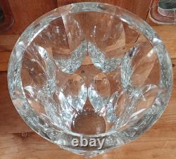 Ancien Grand Vase Cristal Taillé Saint Louis Antique Crystal Vase