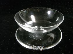 Ancien Lot 5 Coupes A Glace En Cristal Service Coupelles A Fruit Dessert