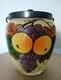 Ancien Seau &Agrave; Biscuits Verre &Eacute;maill&eacute; Sign&eacute; JEM Production Legras Art Nouveau