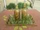 Ancien Service A Liqueur Emaille 13 Pieces Boheme, Georges Sande, Galle