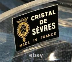 Ancien Service Chic Composé Dun Saladier & 8 Bols En Cristal De Sèvres