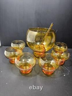 Ancien Service à Sangria ou Punch Bleikristall Lavorazione A Mano Vintage