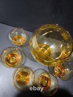 Ancien Service à Sangria ou Punch Bleikristall Lavorazione A Mano Vintage