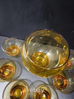 Ancien Service à Sangria ou Punch Bleikristall Lavorazione A Mano Vintage