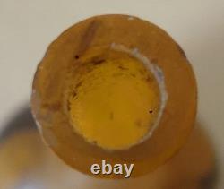 Ancien Soliflore DAUM NANCY Pâte de Verre début 20ième Hauteur 17cm