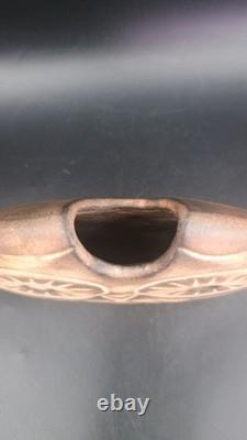 Ancien Vase Chouette Céramique LES ROIS de MAJORQUE Perpignan Vintage 1970