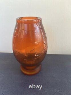 Ancien Vase De Gallé