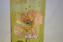 Ancien Vase Emaille Legras 1