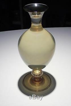 Ancien Vase Venini Murano 32 Cms