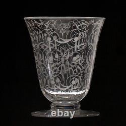 Ancien Vase en Cristal de Baccarat Modèle Michel Ange