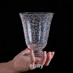 Ancien Vase en Cristal de Baccarat Modèle Michel Ange