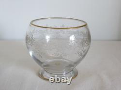Ancien Verre BACCARAT Ancienne Coupe en Cristal