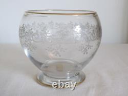 Ancien Verre BACCARAT Ancienne Coupe en Cristal