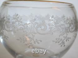 Ancien Verre BACCARAT Ancienne Coupe en Cristal