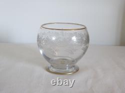 Ancien Verre BACCARAT Ancienne Coupe en Cristal