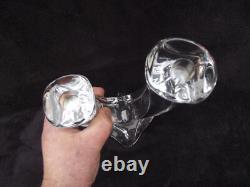 Ancien bougeoir Daum en cristal des années 1950