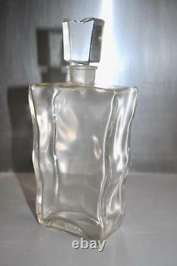 Ancien et rare flacon'' LANCOME'' création Georges DELHOMME verre ou cristal