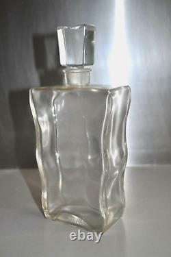 Ancien et rare flacon'' LANCOME'' création Georges DELHOMME verre ou cristal