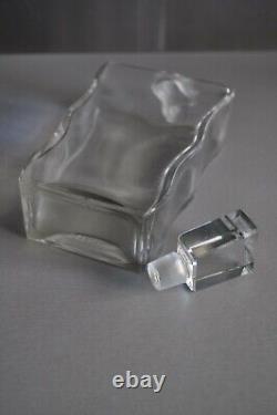 Ancien et rare flacon'' LANCOME'' création Georges DELHOMME verre ou cristal