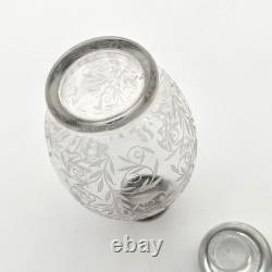 Ancien flacon à parfum ART DECO en cristal de BACCARAT modèle GOLFE JUAN 13,7 cm