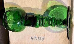 Ancien grand Verre à Vin Roemer Soufflé à la main XIXe Vert Vin d' Alsace